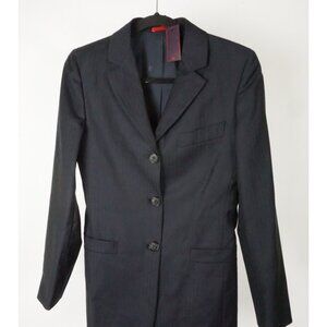 Isaia Antigua Blue Herringbone 100% Wool Jacket Blazer Sz 40R BRAND NEW